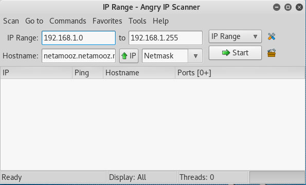 نصب Angry ip scanner
