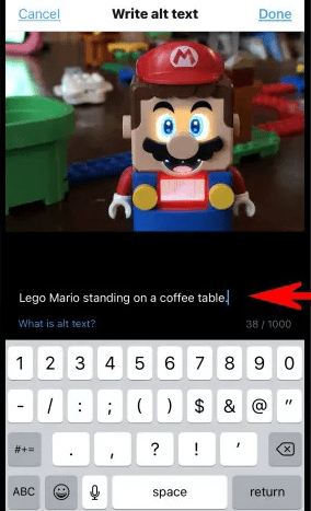 نحوه افزودن alt text به تصاویر در توییتر