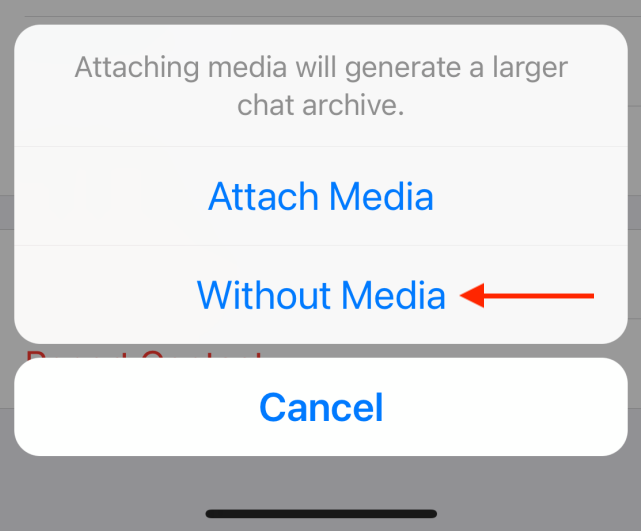 انتقال چت واتساپ به تلگرام آیفون بدون رسانه ها