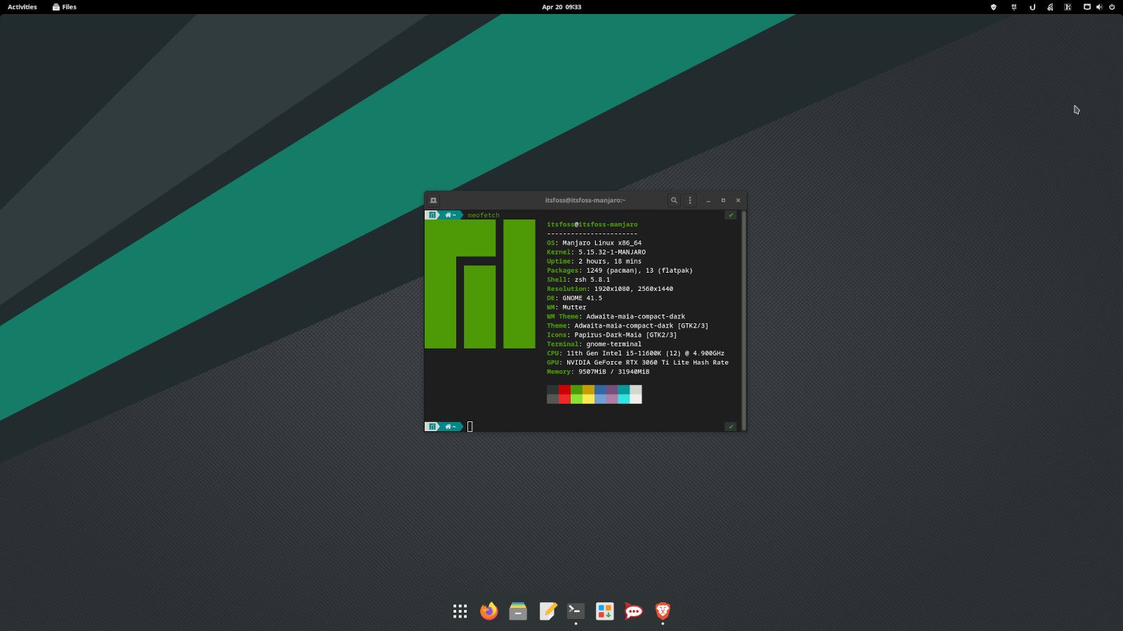 توزیع لینوکس Manjaro Linux
