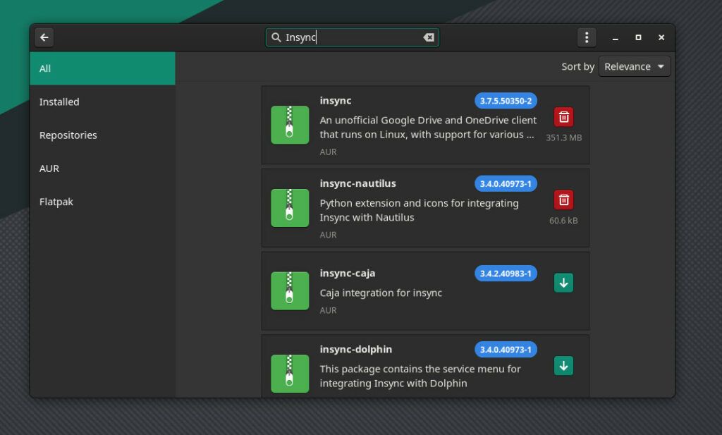تصاویر توزیع لینوکس Manjaro Linux