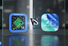 اندروید 16 در مقابل iOS 26.1